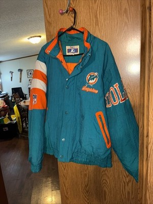 Vintage Rare Miami Dolphins Starter puffer jacket Adult size Large