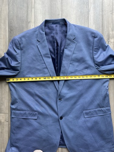 Johnston & Murphy Blazer Men's 3XL XC4 Extreme Comfort Stretch Sport Coat Blue - Bild 7 von 9