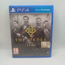 the order 1886 gioco per Ps4 Sony Play station 4 Pal Italiano Come Nuovo