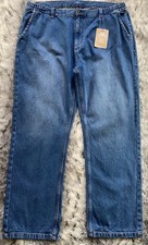 Cotton Traders Stonewash Jeans Straight Leg Blue W42 L29 UK