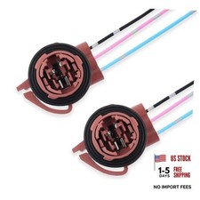 3157 Bulb Socket,Turn Signal Socket/Tail Light Sockets/Brake Light Sockets 2PCS