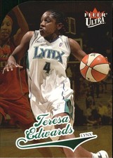 2004 Ultra WNBA Gold Medallion #89 Teresa Edwards - NM-MT