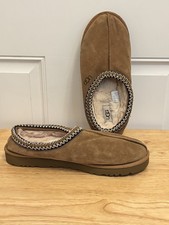 UGG Australia Tasman Men's Slippers US 11 Chestnut Excellent shape 2 left sides*