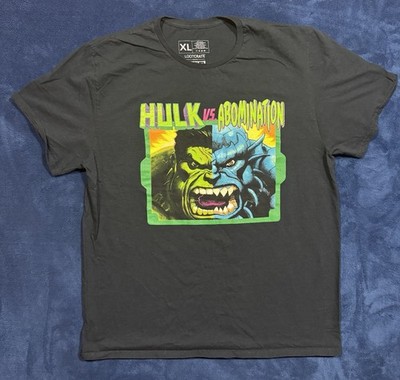 Marvel HULK VS. ABOMINATION Loot Crate Exclusive Black t-shirt Mens Size XL