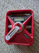Eton American Red Cross #FRX3 Weather Crank Radio USB Charger TESTED WORKS READ