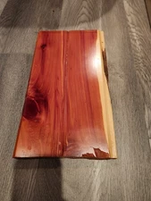 Beautiful Aromatic Eastern Red Cedar Board Craft Blank  DYI Sign Knotty Wooden