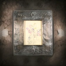 After Charles Rennie Mackintosh An Art Nouveau Framed Floral Print Signed CRM