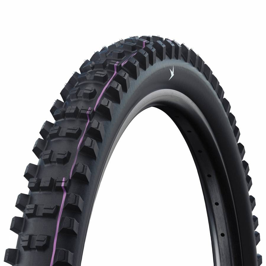 Pneu VTT 29 x 2.50 Schwalbe Shredda Rear Radial pour un grip maximal en VTTAE