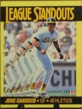 Jose Canseco-Baseball & 'Oddball' Cards--You Pick