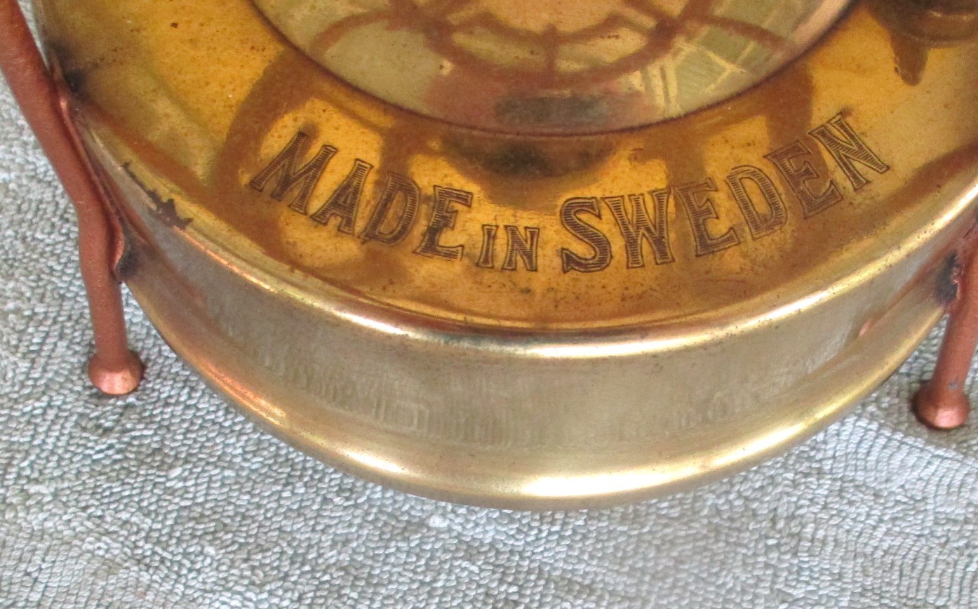 Optimus No.1 Brass & Steel Pressure Stove for Camping, Hiking etc made in Sweden