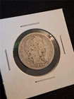 1896 CIRCULATED 90% SILVER BARBER QUARTER                               #MF-2273