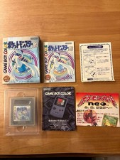 Pokemon Silver Game Boy Box Manual Inserts Tested Working