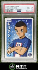Kylian Mbappe PSA 10 2023 Topps Anime Paris Saint-Germain 5608