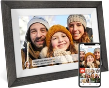 Frameo 10.1" WiFi Digital Photo Frame with Touch Screen and Auto-Rotate