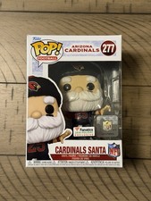 NEW IN BOX Funko Pop! Football Cardinals Santa Fanatics 2024 Exclusive NFL