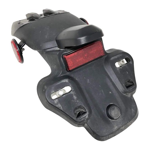 2022 Honda Monkey 125 Rear Fender License Plate Mount & Reflectors