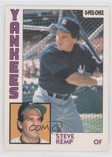1984 O-Pee-Chee Steve Kemp #301 0j0