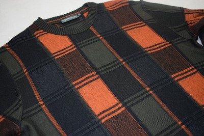 Monte Carlo Strick Pullover Sweat Shirt Winter Knit Sweater VTG Vintage 52 ca L