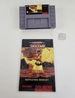 Samurai Shodown (Super Nintendo SNES, 1993) w/Manual, Tested, AUTHENTIC