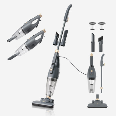 SUPERLEX Staubsauger mit Kabel 3 in1 Stielstaubsauger und Handstaubsauger 600W