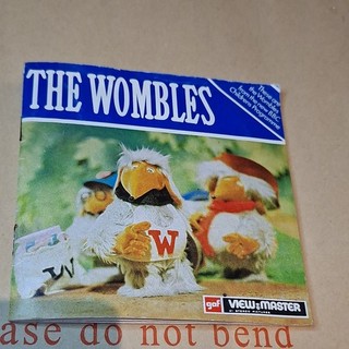 1973 The Wombles BBC TV SHOW VIEWMASTER Rollen Hülle/Booklet View Master D 131 E