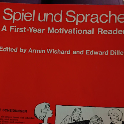 Spiel und Sprache Motivational Reader by Wishard & Diller PB W.W. Norton 1971