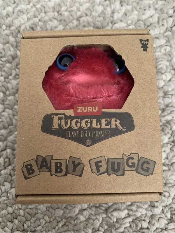 Fuggler Funny Ugly Monster Baby Fugg 3.5” Maroon Sir Belch Series 4 - NEW