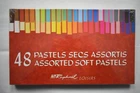 Raphael Loisirs 48 Pastels Secs Assortis Non Toxique 9x9mm K60 B48 NEUF