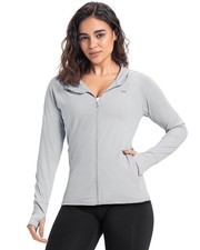 ,Women's UPF 50 Sun Protection Jacket UV Long Sleeve Hoodie Jacket Lightweig...