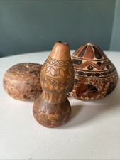Vintage Hand Carved Peruvian Gouard Peru Gouard