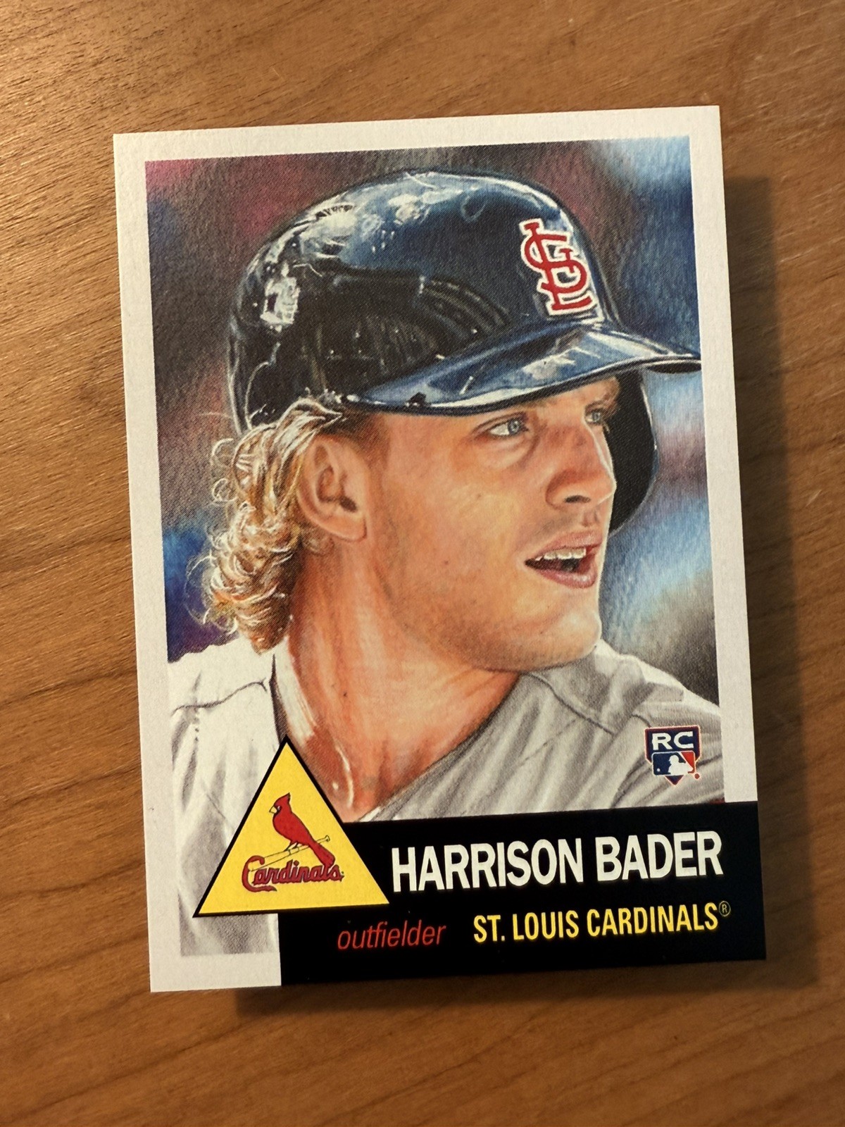 2018 Topps Living Set #120 Harrison Bader RC Card