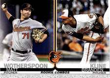 2019 Topps Update Series Matt Wotherspoon & Branden Kline #264
