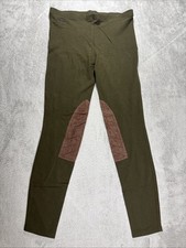 Ralph Lauren Polo Leggings Equestrian Style Cotton Blend Pants Size Medium