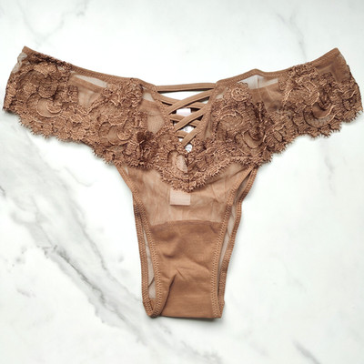 Victoria's Secret Dream Angels Boho Floral Embroidery Brazilian Panty S/M/L/XL