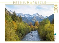 Calvendo Puzzle Stillach Valley | 1000 Pieces, Finished Size 25.2 × 18.9 In (64