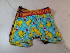 Pokemon All Over Print 4 Pack Boy's Boxer Briefs Underwear Sizes XS 4/5 NEW
