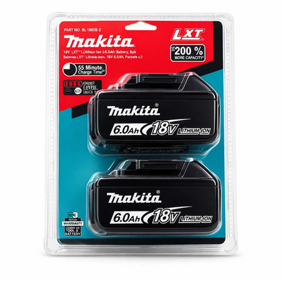 #ad Genuine Makita BL1860B 2 18V 6.0Ah Lithium Battery 2 Pack – NEW – Ships from USA $104.90