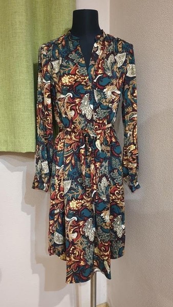 Women Holly & Whyte Dress Multicolor Viscose 36 /