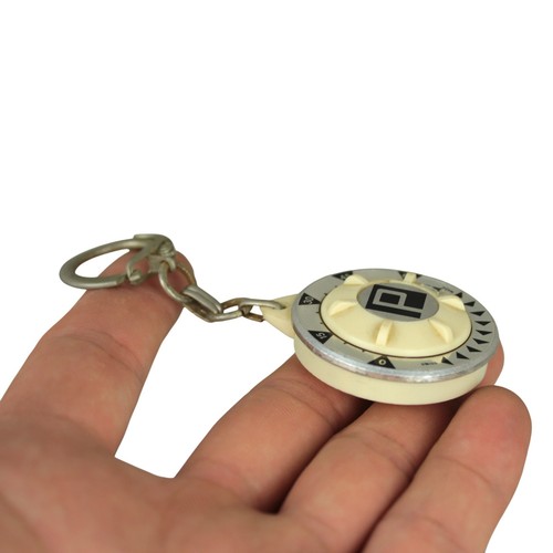 Estuche de plástico circular vintage Orcoa Memo Park Timer años 70 funcionando - Imagen 6 de 6