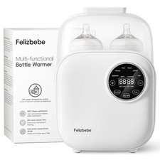 Felizbebe Baby Bottle Warmer Dual bottle capacity  NEW 