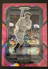 2023 Panini Prizm - Babe Ruth #2 Pink Ice Prizm