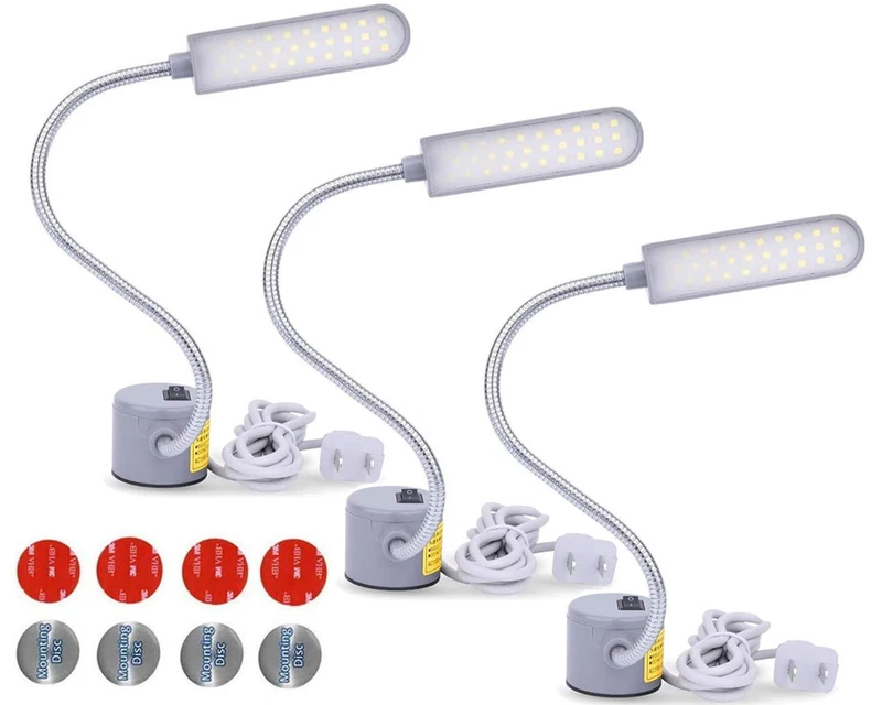Sewing Machine Light LED Magnetic Work Light Lamp 30LED 6W Multifunctional Fl...