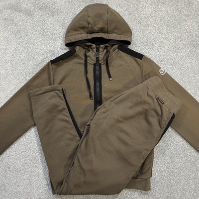 Women s Moncler Tracksuit Khaki Size Small UK6 100% Authentic
