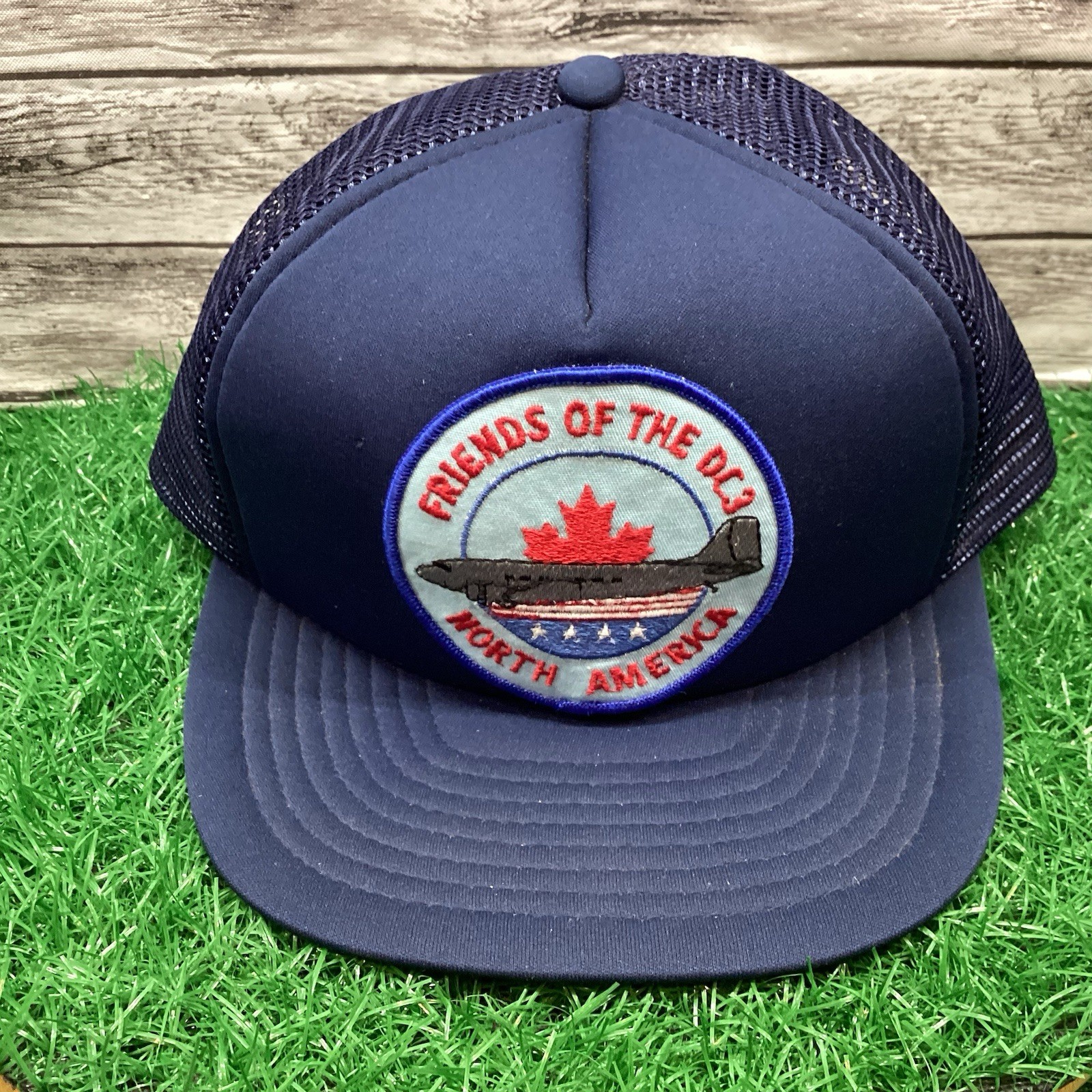 Cap Blue North America Patch Wilson 90s