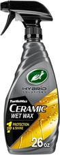 Turtle Wax Hybrid Solutions Ceramic Wet Wax, Spray on Car Wax for 1-Step High