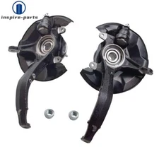 Pair Front Wheel Bearing Hub Knuckle Assembly For 2008-12 Honda Accord 2.4L 3.5L