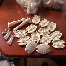 Child proofing plastic 13 outlet plug covers, 2 Drawers Stops mixed lot