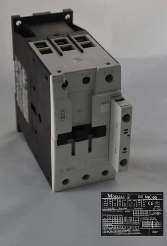 DILM65 230/240Vac Klockner Moeller DILM65 65A 3ph 25HP@230v 50HP@460v DIL - DILM