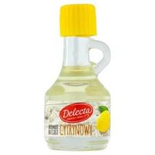 Delecta Cytrynowy Aromat Do Ciast Lemon Aroma Extract for Cakes and Baking 9ml