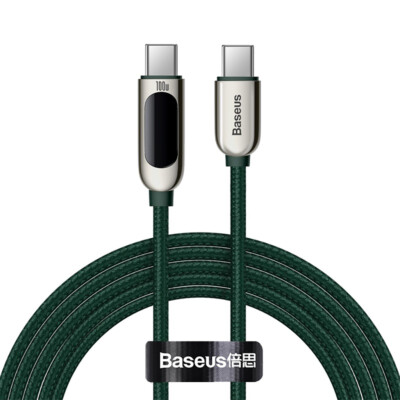 Baseus 100W USB Type-C To Type-C Charger Cable Cord For Samsung/Xiaomi/Huawei